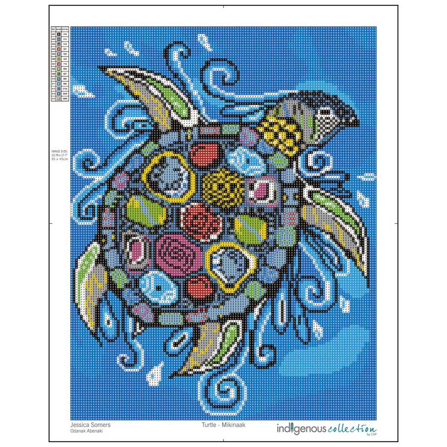 Turtle - Mikinaak Diamond Art Kit