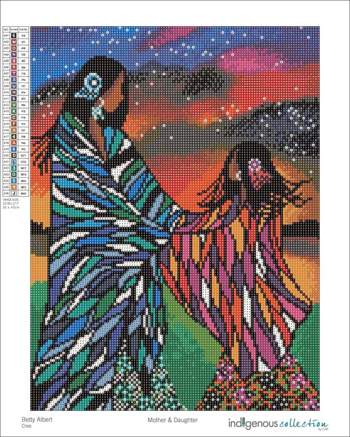 Mother & Daughter Diamond Art Kit