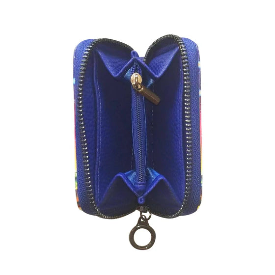 James Jacko Tree of Life Zip-Around Coin Wallet