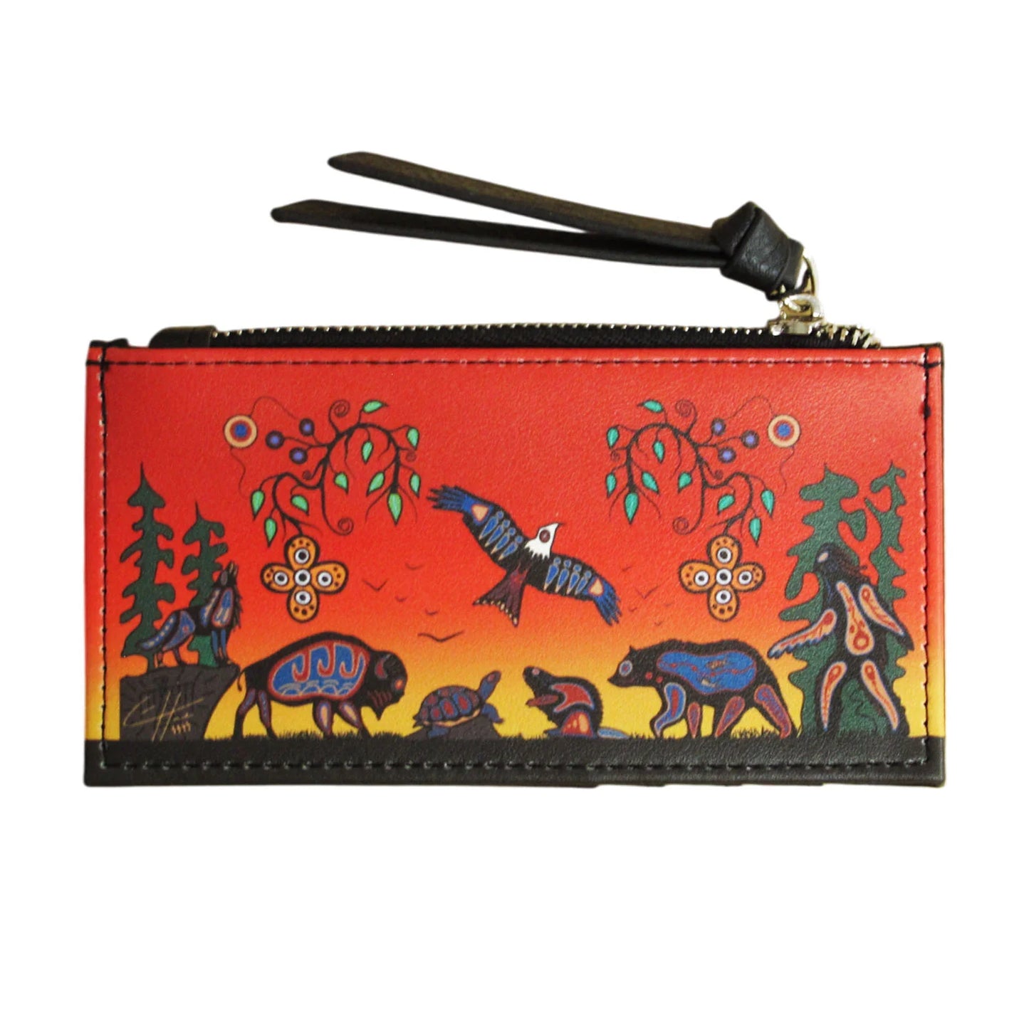 Cody Houle Seven Grandfather Teachings Card Holder