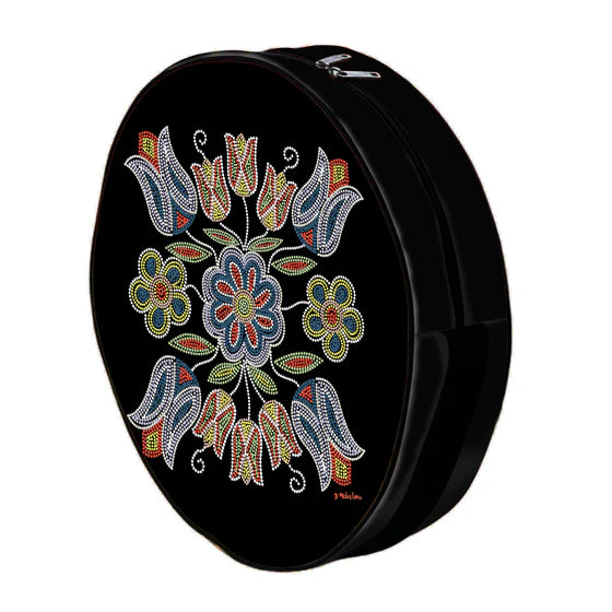 Deb Malcolm Silver Threads 17in Drum Bag