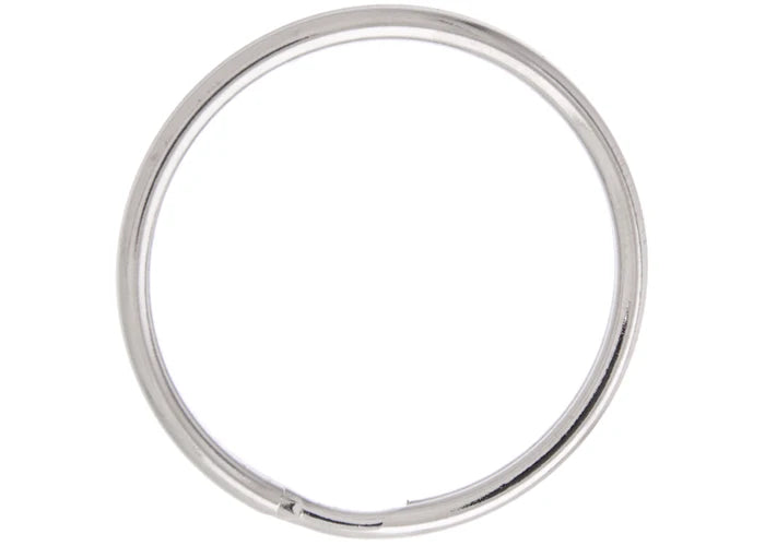 Split Rings 36mm Nickel Color LF/NF 100PCS
