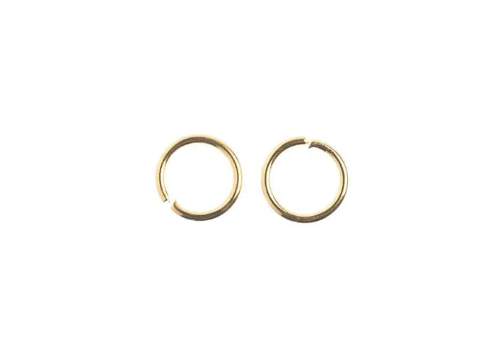 Jump Ring Round 6mm Gold 142pcs