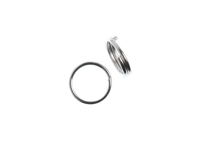 Split Ring 6mm Silver 142pcs