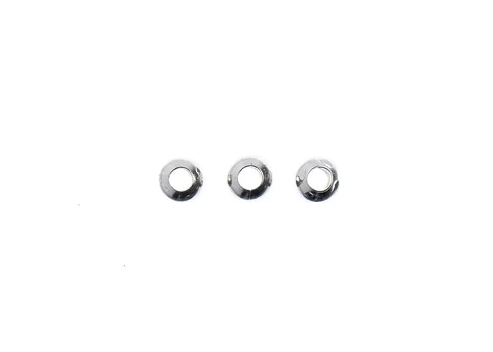 Metal Spacer Bead 3mm Silver 165pcs
