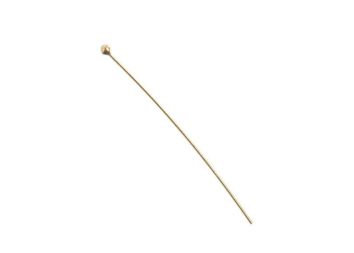 Ball Head Pins 1.5in 24ga (0.02) Antique Gold 76pcs
