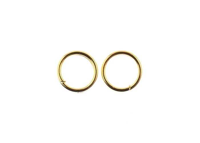 Split Ring 6mm Gold 142pcs