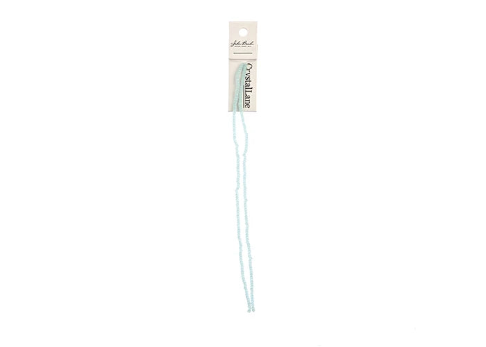 Crystal Lane DIY Rondelle 2 Strand 7in (apx246pcs) 1.5x2.5mm Opaque Light Blue