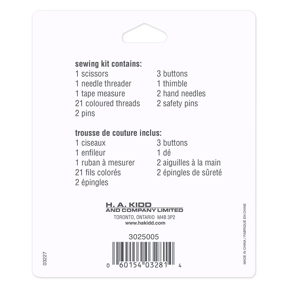 UNIQUE SEWING Travel Sewing Kit - 34pcs