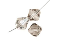 Preciosa 5in Strand Rondell 31pcs 4mm Crystal Velvet