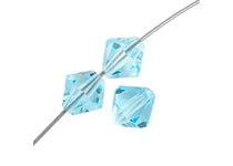 Preciosa 5in 6mm Aqua Bohemica