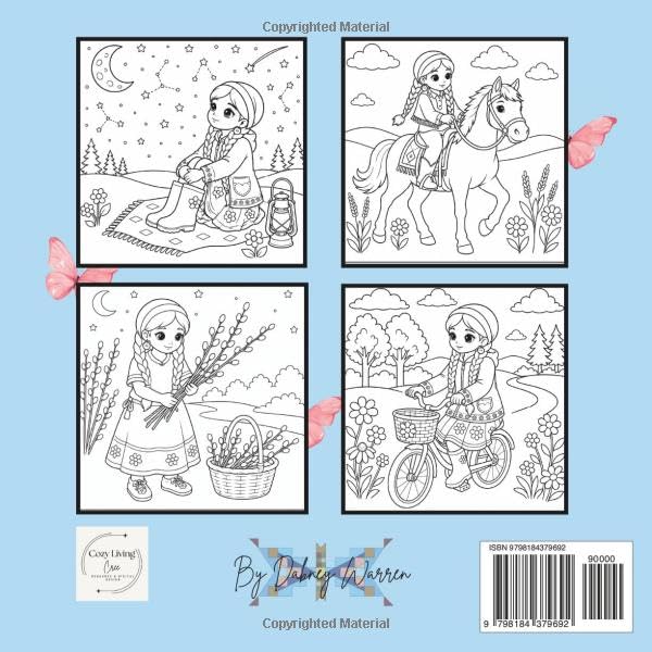 Spring Time on the Prairie: A Saskatchewan Coloring Book: An Indigenous-Inspired Coloring Adventure