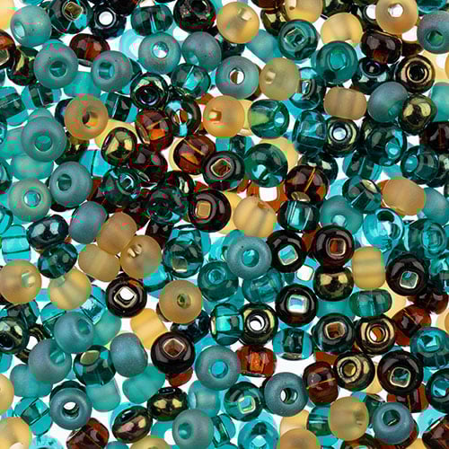 6/0 Coffee Harvest Mix Vial