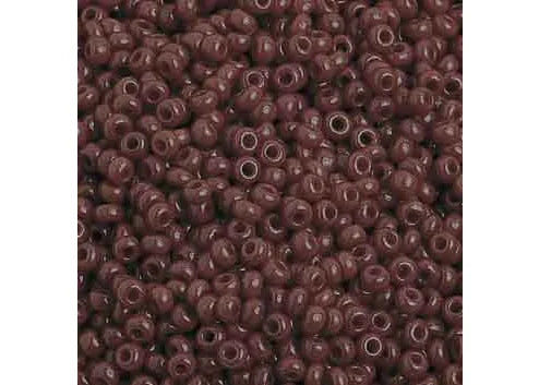 Czech Seed Beads 10/0 Opaque Dark Red