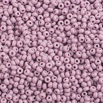 Czech Seed Beads 10/0 Opaque Mauve