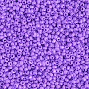 Czech Seed Beads 10/0 Opaque Dyed Violet