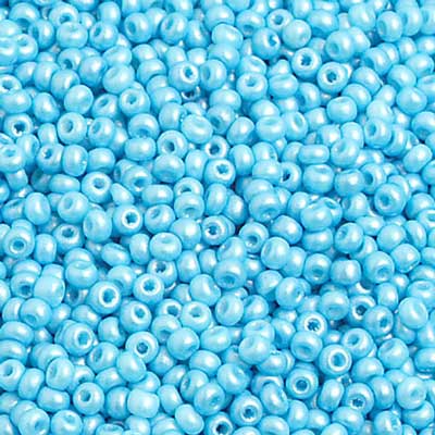 Czech Seed Beads 10/0 Shiny Turquoise