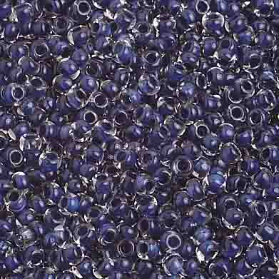 Czech Seed Beads 10/0 C/L Navy Blue
