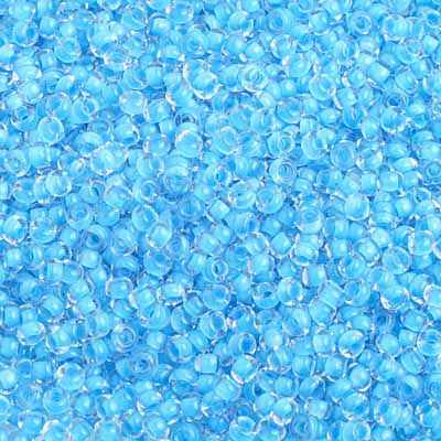 Czech Seed Beads 10/0 C/L Blue Turquoise Terra Color