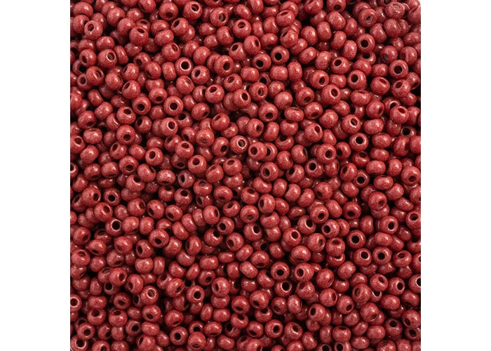 Czech Seed Beads 10/0 Terra Intensive Brown