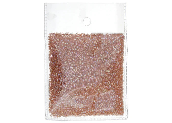 Miyuki Delica 11/0 Peach AB Lined-Dyed