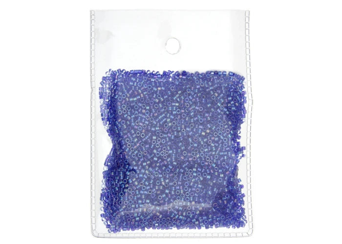 Miyuki Delica 11/0 Blue Violet AB Lined-Dyed