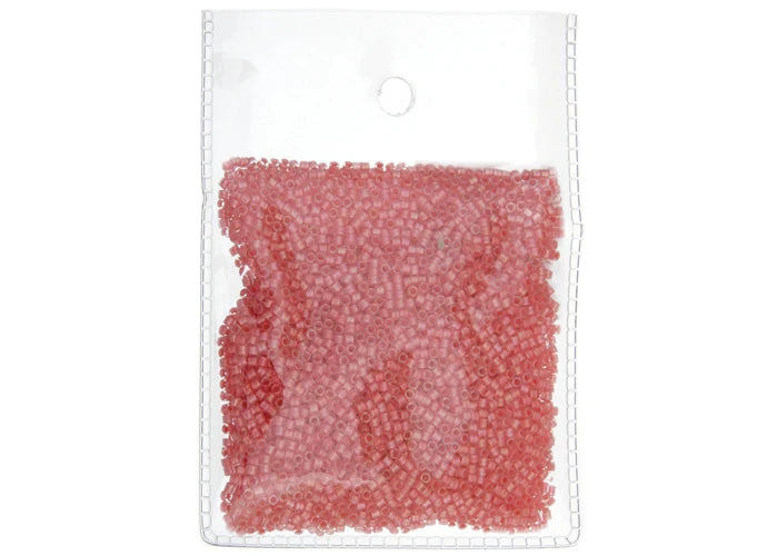 Miyuki Delica 10/0 Rose/Pink AB Lined-Dyed