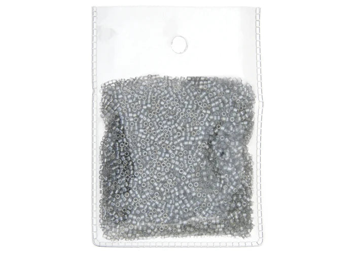 Miyuki Delica 11/0 Silver Grey Gold Luster