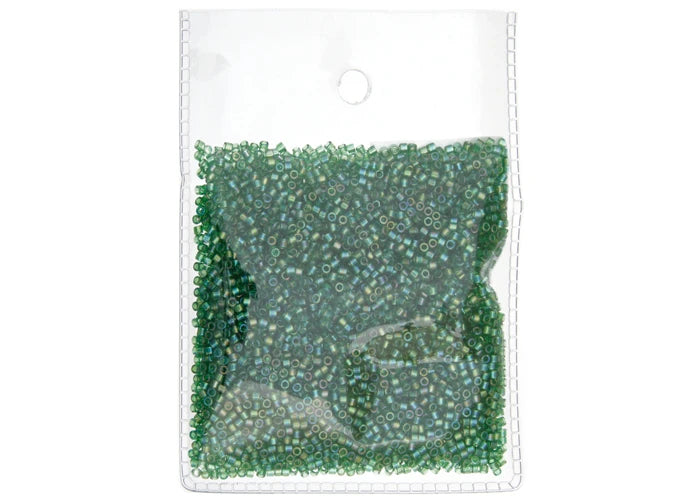 Miyuki Delica 11/0 Green Transparent AB