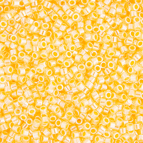 Crystal Yellow Ceylon Lined-Dyed