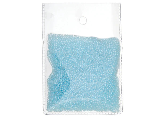 Miyuki Delica 11/0 Light Crystal Aqua Ceylon