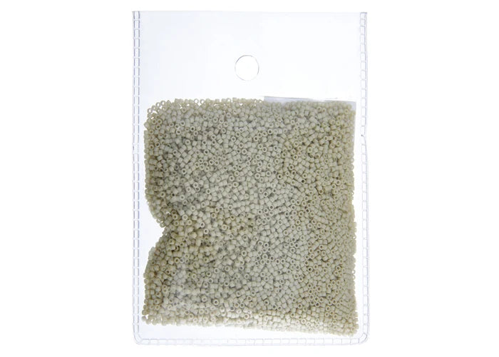 Miyuki Delica 11/0 Ivory Opaque Matte Glazed Luster