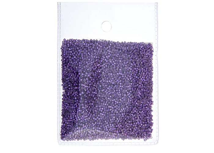 Miyuki Delica 11/0 Dark Lilac Opaque Glavanized-Dyed