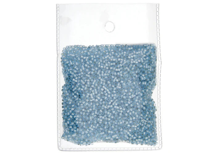 Miyuki Delica 11/0 Aqua Alabaster/Opal Silver