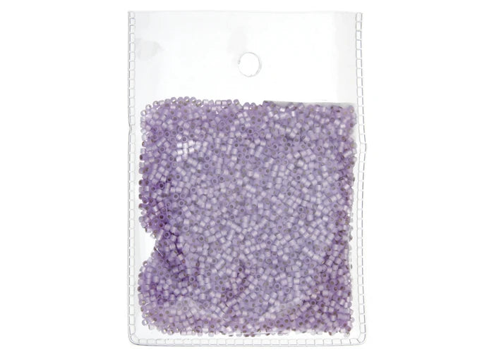 Miyuki Delica 11/0 Lilac Alabaster/Opal Silver