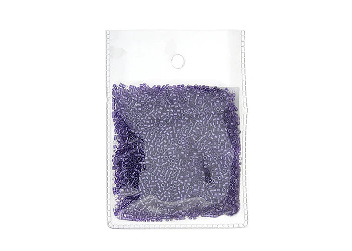 Miyuki Delica 11/0 Purple Sparkle Crystal Lined