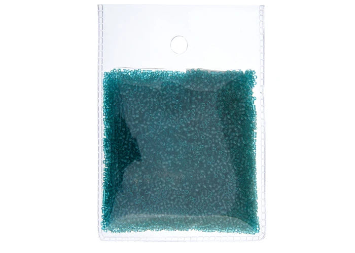Miyuki Delica 11/0 Teal Caribbean Transparent