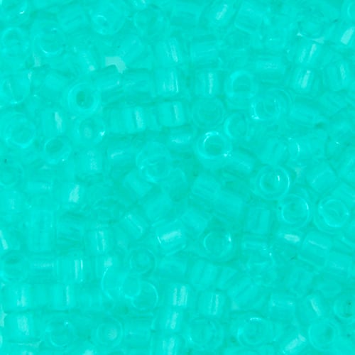 Dark Green Mint Transparent Dyed