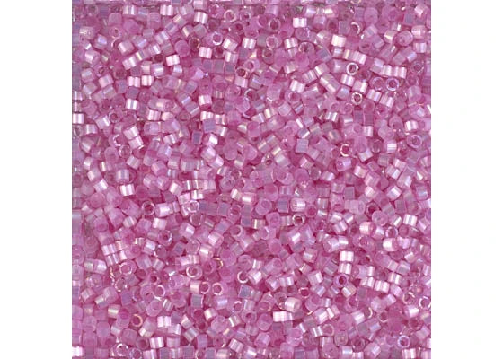 Miyuki Delica 11/0 Orchid AB Silk Inside Dyed