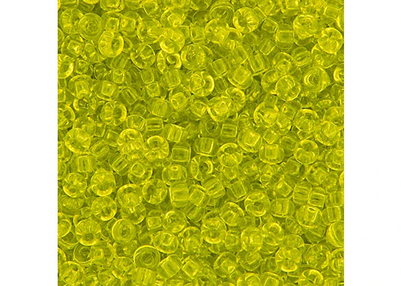 Miyuki Seed Bead 11/0 apx.22g Chartreuse Transparent