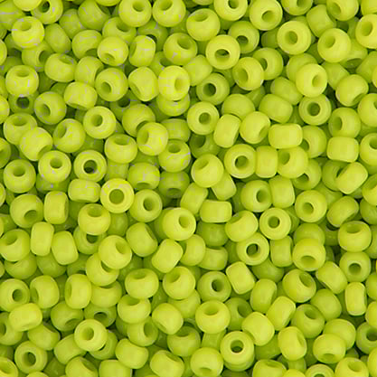 Miyuki Seed Bead 11/0 apx.22g Chartreuse Opaque