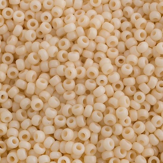 Miyuki Seed Bead 11/0 apx.22g Opaque Dark Cream
