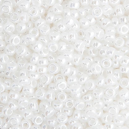 Miyuki Seed Bead 11/0 apx.22g White Pearl Ceylon