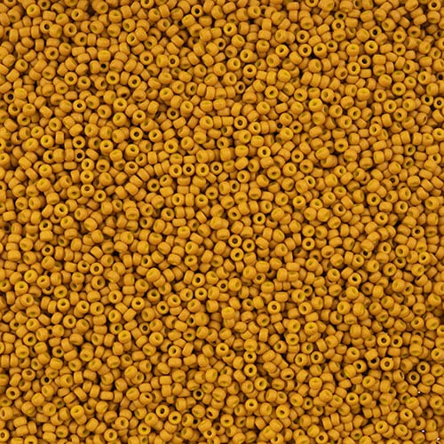 Miyuki Seed Bead 11/0 apx.22g Mustard Matte