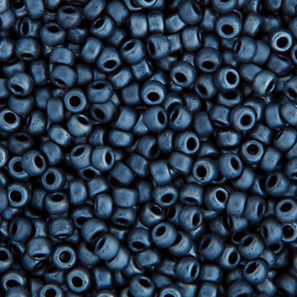 Miyuki Seed Bead 11/0 apx.22g Gunmetal Matte
