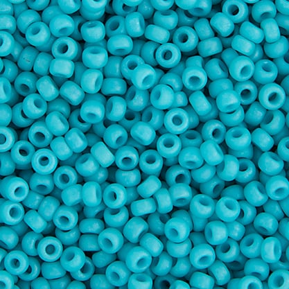 Miyuki Seed Bead 11/0 apx.22g Tur. Blue Opaque