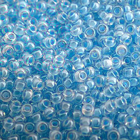Miyuki Seed Bead 11/0 apx.22g Light Blue Luminous