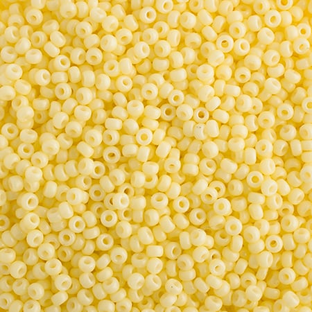 Miyuki Seed Bead 11/0 apx.22g Lemon Silk Opaque