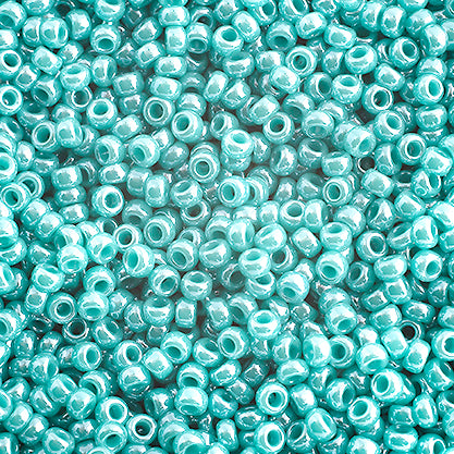 Miyuki Seed Bead 15/0 apx.22g Turquoise Green Opaque Luster