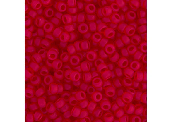 Miyuki Seed Bead 11/0 apx.22g Ruby Transparent Matte